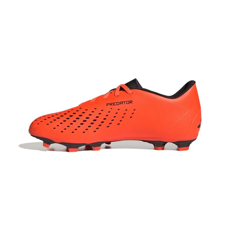 Guayos-adidas-para-hombre-Predator-Accuracy.4-Fxg-para-futbol-color-naranja.-Lateral-Interna-Izquierda
