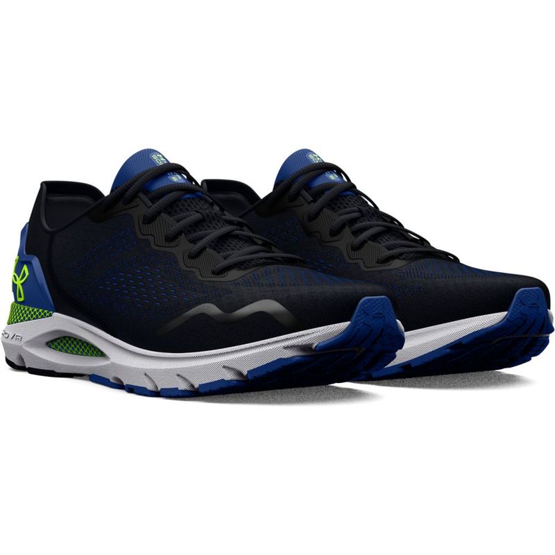 Tenis-under-armour-para-hombre-Ua-Hovr-Sonic-6-para-correr-color-negro.-Par-Alineados