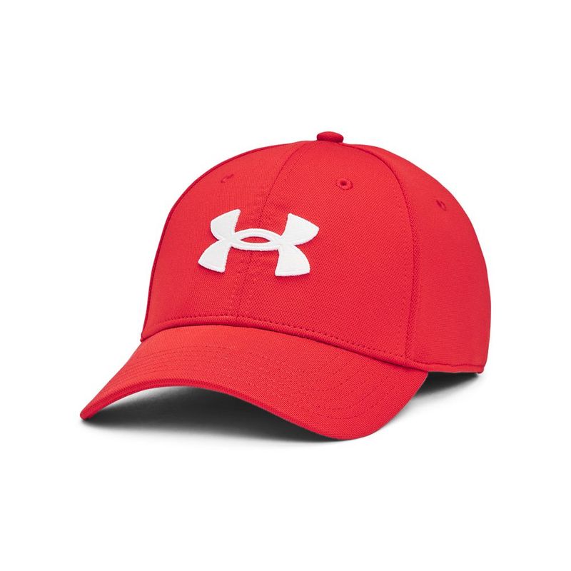 Gorra-under-armour-para-hombre-Men-S-Ua-Blitzing-para-entrenamiento-color-rojo.-Reverso-Sin-Modelo