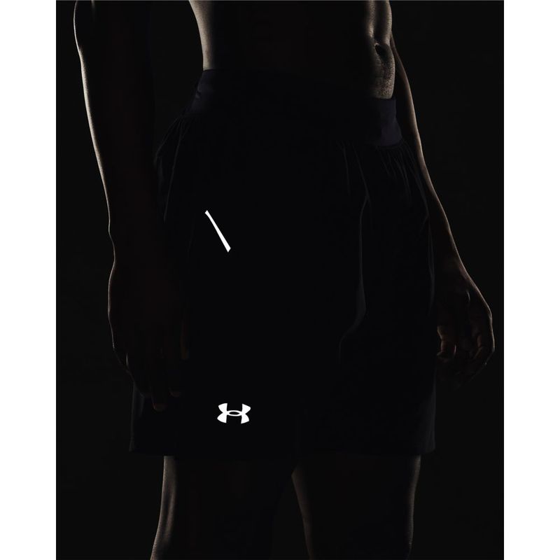 Pantaloneta-under-armour-para-hombre-Launch-Elite-7---Short-para-correr-color-negro.-Reflectores