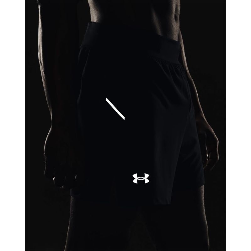Pantaloneta-under-armour-para-hombre-Launch-Elite-5---Short-para-correr-color-negro.-Reflectores