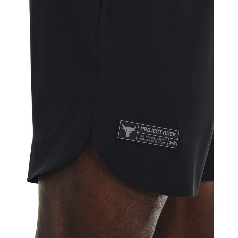 Pantaloneta-under-armour-para-hombre-Pjt-Rock-Unstoppable-Sts-para-entrenamiento-color-negro.-Manga