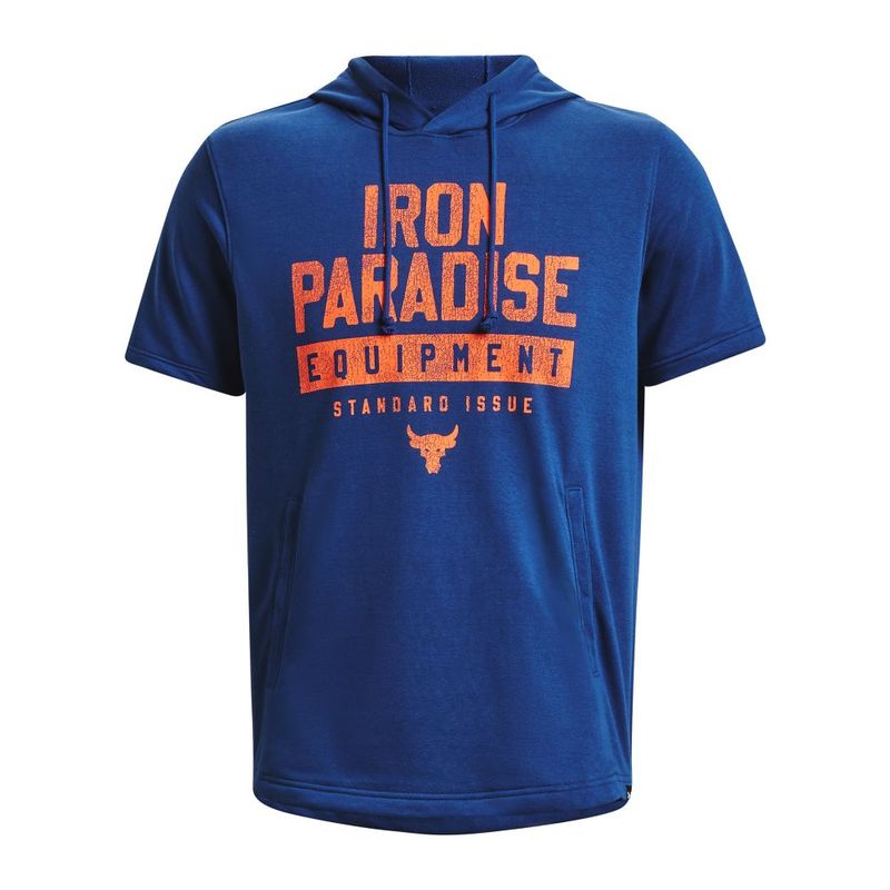 Hoodie-under-armour-para-hombre-Pjt-Rock-Terry-Ss-Hd-Tg-para-entrenamiento-color-azul.-Frente-Sin-Modelo