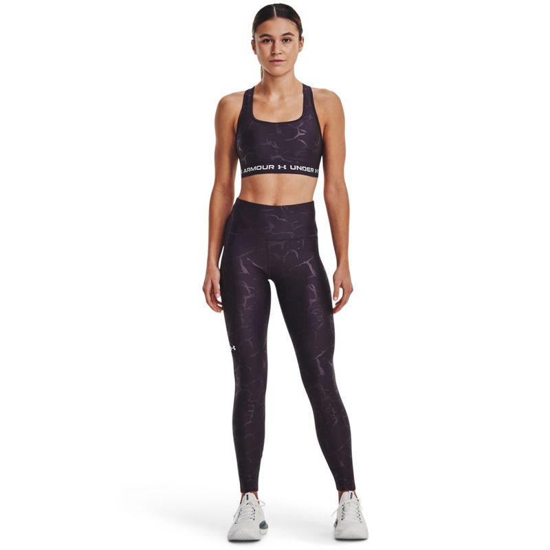 Licra-under-armour-para-mujer-Armour-Emboss-Legging-para-entrenamiento-color-morado.-Outfit-Completo