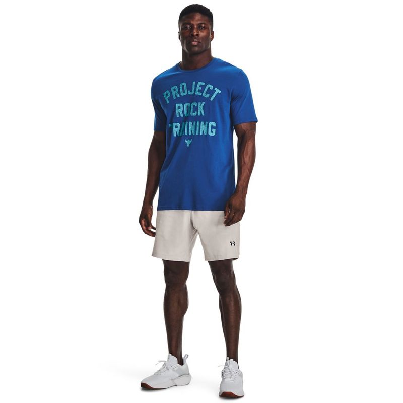 Camiseta-Manga-Corta-under-armour-para-hombre-Ua-Pjt-Rock-Training-Ss-para-entrenamiento-color-azul.-Outfit-Completo