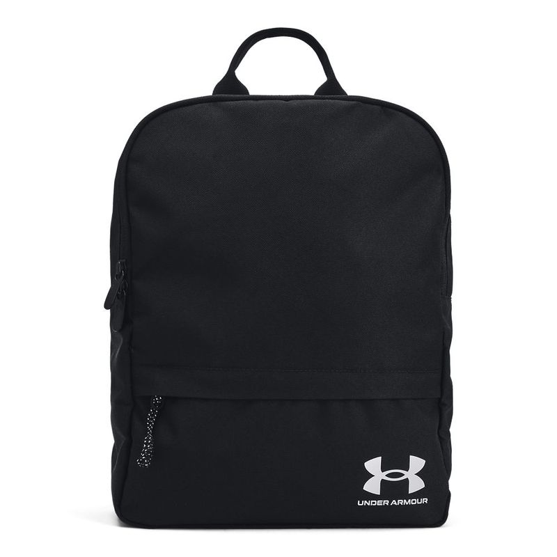 Morral-under-armour-unisex-Ua-Loudon-Backpack-Sm-para-entrenamiento-color-negro.-Frente-Sin-Modelo