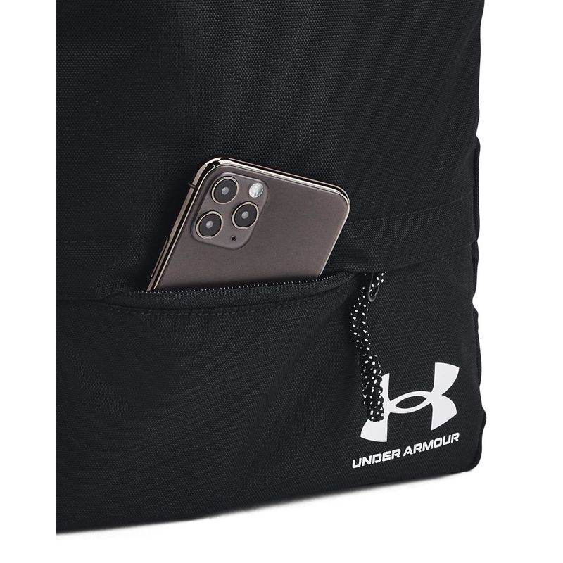 Morral-under-armour-unisex-Ua-Loudon-Backpack-Sm-para-entrenamiento-color-negro.-Bolsillo-Frontal