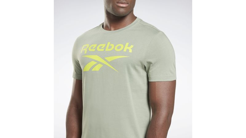 Camiseta reebok cheap classic hombre verdes