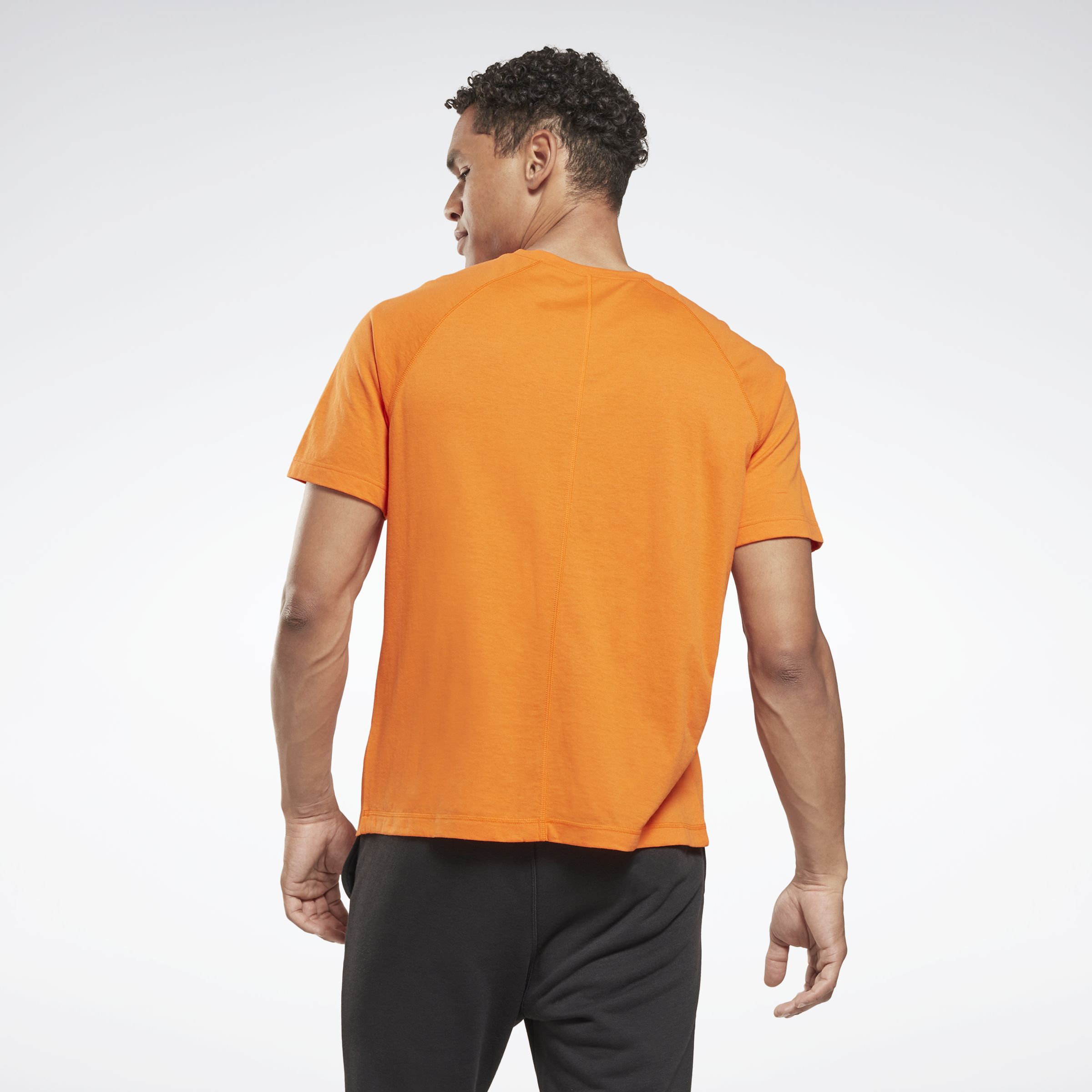 Camisetas reebok cheap hombre naranja