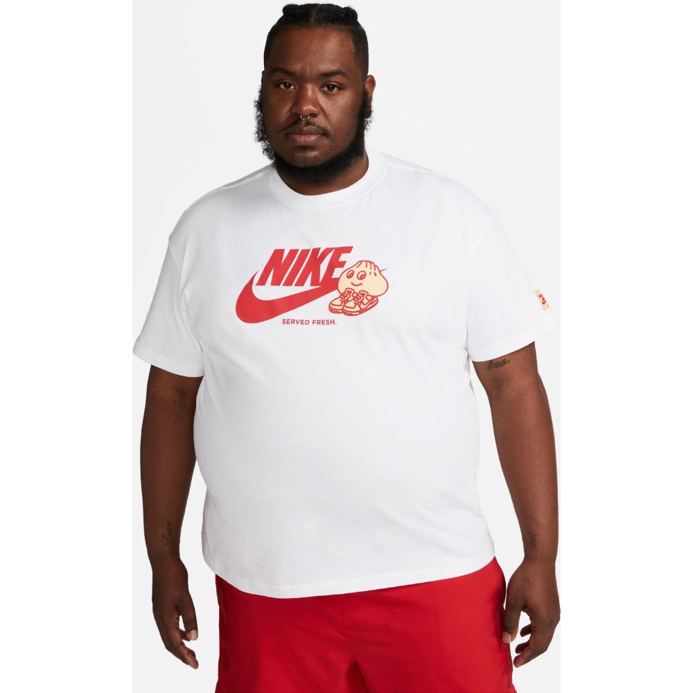 Nike M Nsw Tee M90 Sole Food Hbr Camiseta Manga Corta blanco de