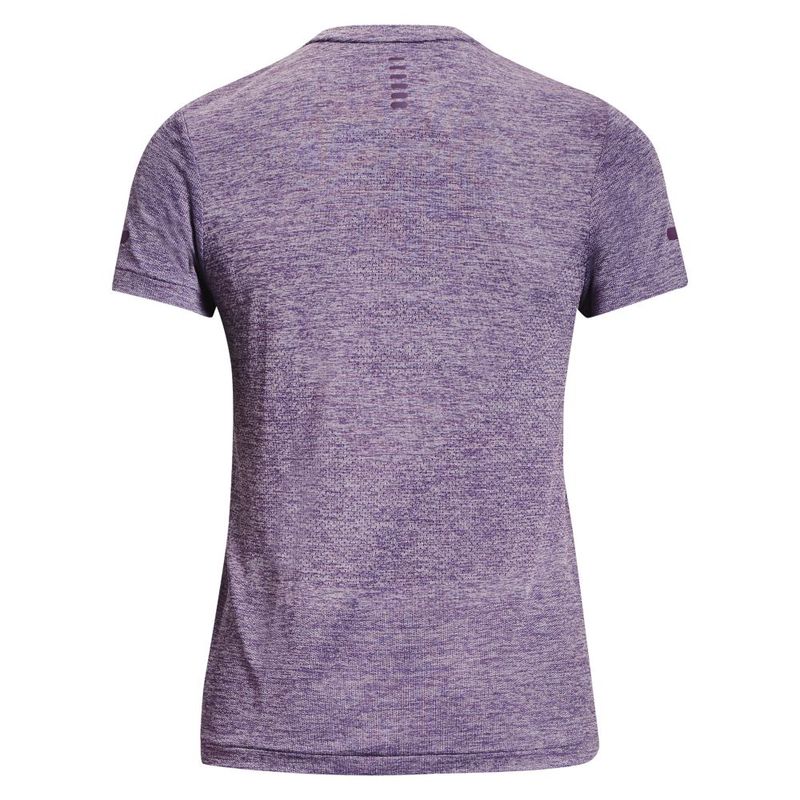 Camiseta-Manga-Corta-under-armour-para-mujer-Ua-Seamless-Stride-Ss-para-correr-color-morado.-Reverso-Sin-Modelo