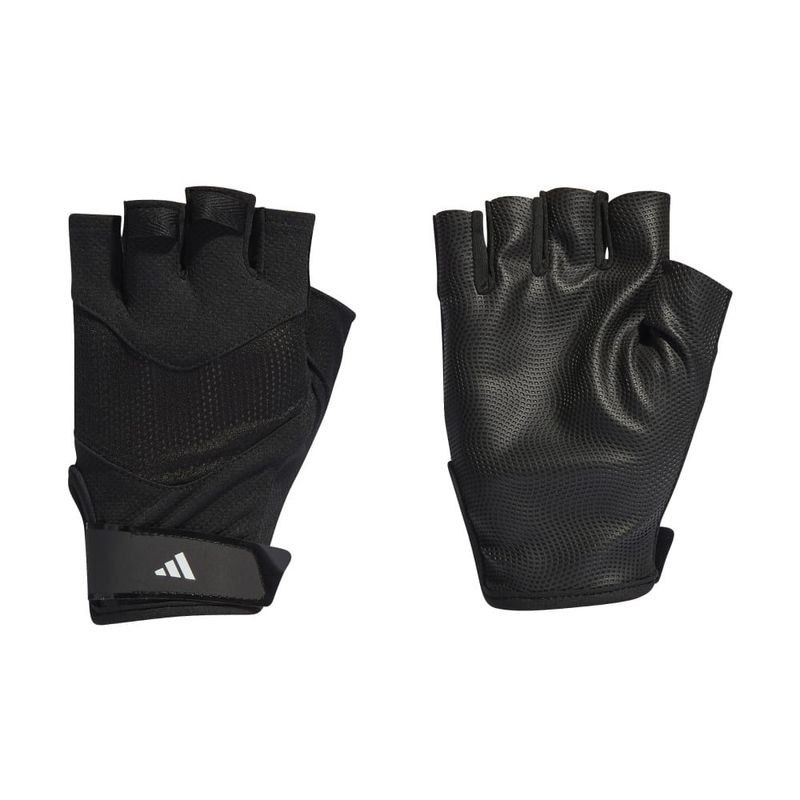 Guantes-adidas-para-hombre-Training-Glove-para-entrenamiento-color-negro.-Frente-Sin-Modelo