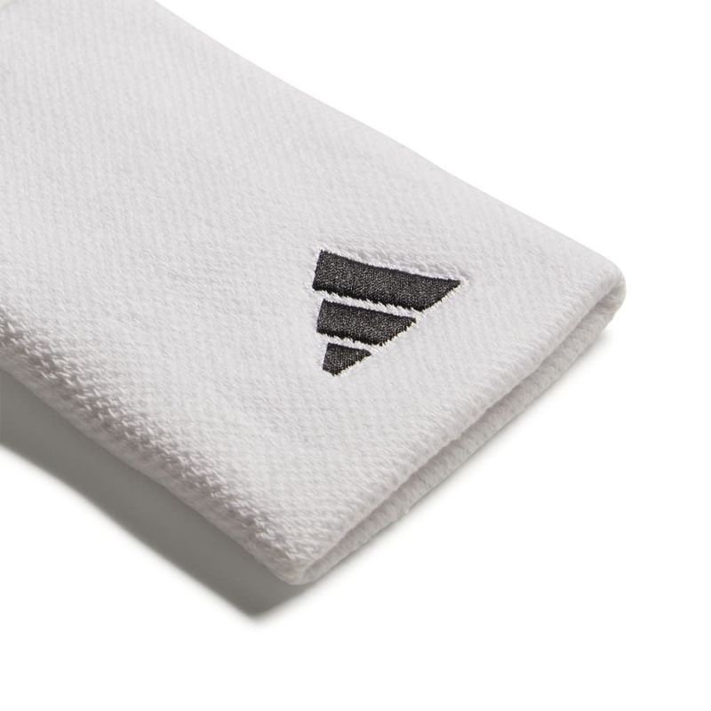 Muñequeras-adidas-para-hombre-Tennis-Wb-L-para-tenis-color-blanco.-Detalle-1