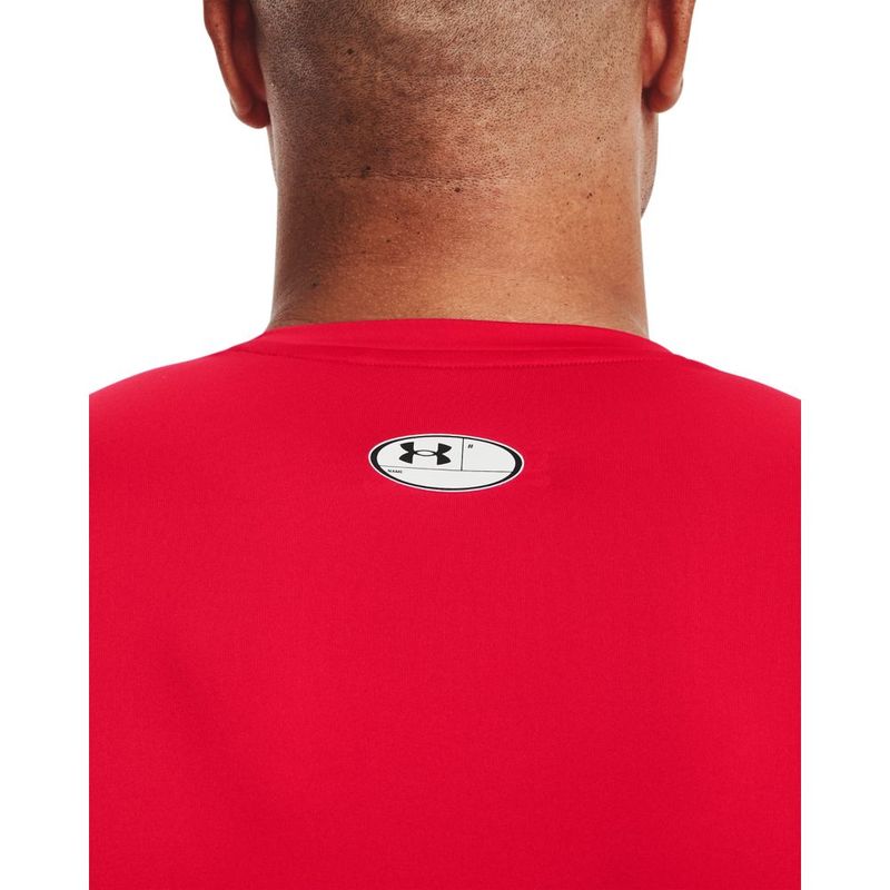 Camiseta-Manga-Corta-under-armour-para-hombre-Ua-Hg-Armour-Comp-Ss-para-entrenamiento-color-rojo.-Manga