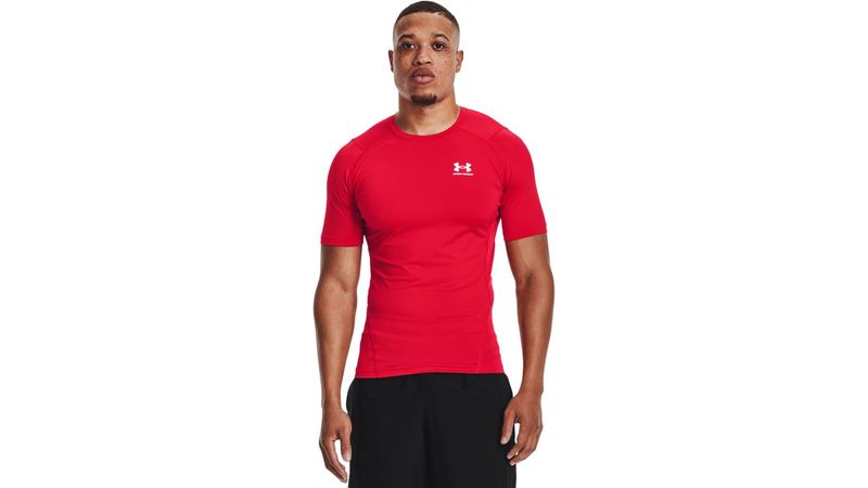  Camiseta de compresión de manga corta para hombre, secado  rápido, atlético, entrenamiento, ropa interior, camisetas deportivas,  gimnasio, correr, camisetas, 06-rojo : Ropa, Zapatos y Joyería