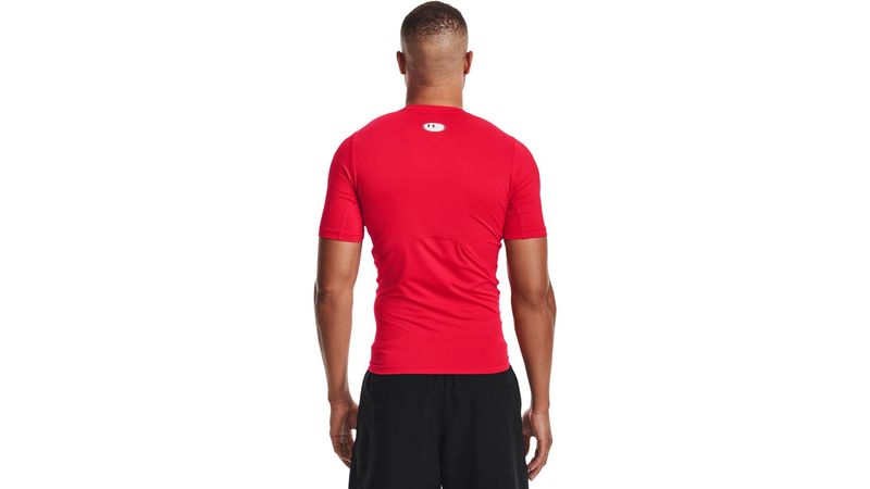 Under Armour Ua Hg Rush 2.0 Ss rojo camisetas fitness hombre