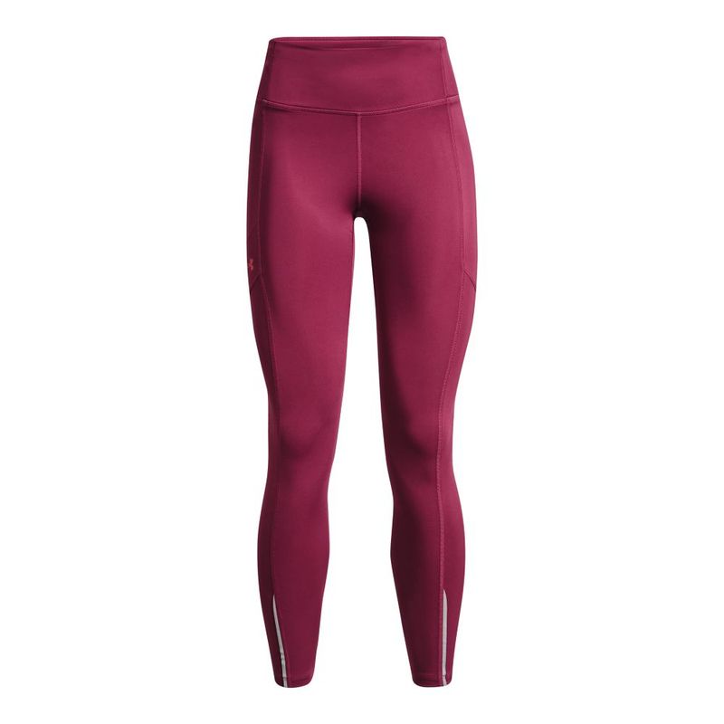 Licra-under-armour-para-mujer-Ua-Fly-Fast-Tight-para-correr-color-rojo.-Frente-Sin-Modelo