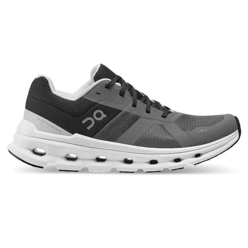 Tenis-on-para-mujer-Cloudrunner-para-correr-color-negro.-Lateral-Externa-Derecha