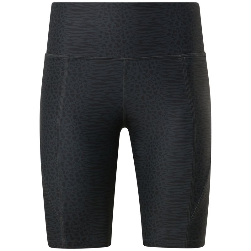 Pantaloneta-reebok-para-mujer-Lux-Bold-Hr-Short---Ms-para-entrenamiento-color-negro.-Frente-Sin-Modelo