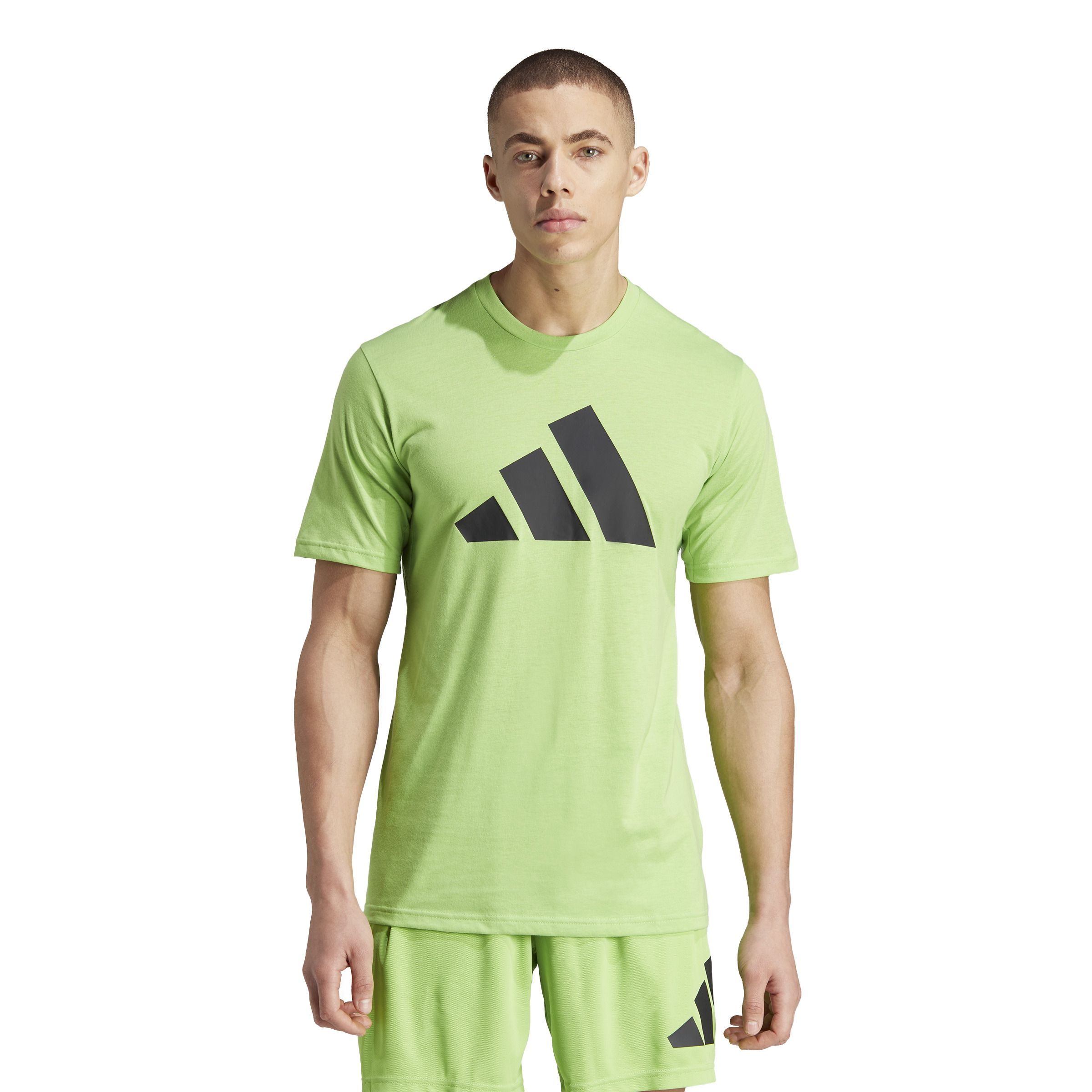 Esquivar transacción pastor Adidas Tr-Es Fr Logo T Camiseta Manga Corta verde de hombre para  entrenamiento Referencia : HZ3093 - prochampions