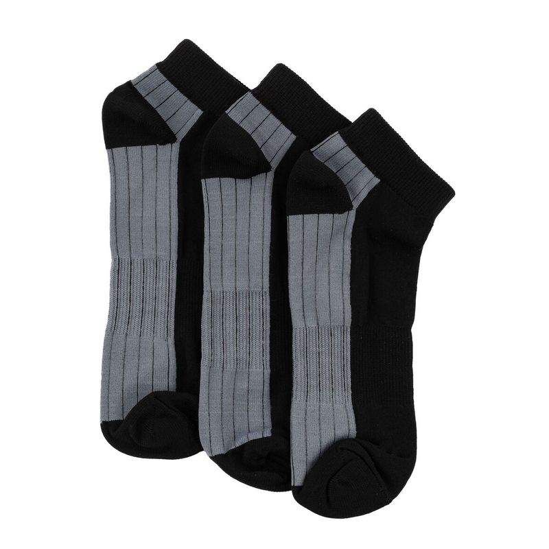 Medias-pro-athlete-para-hombre-Medias-Deportivas-Negras-Tobilleras-Para-para-entrenamiento-color-negro.-Lateral-Sin-Modelo-
