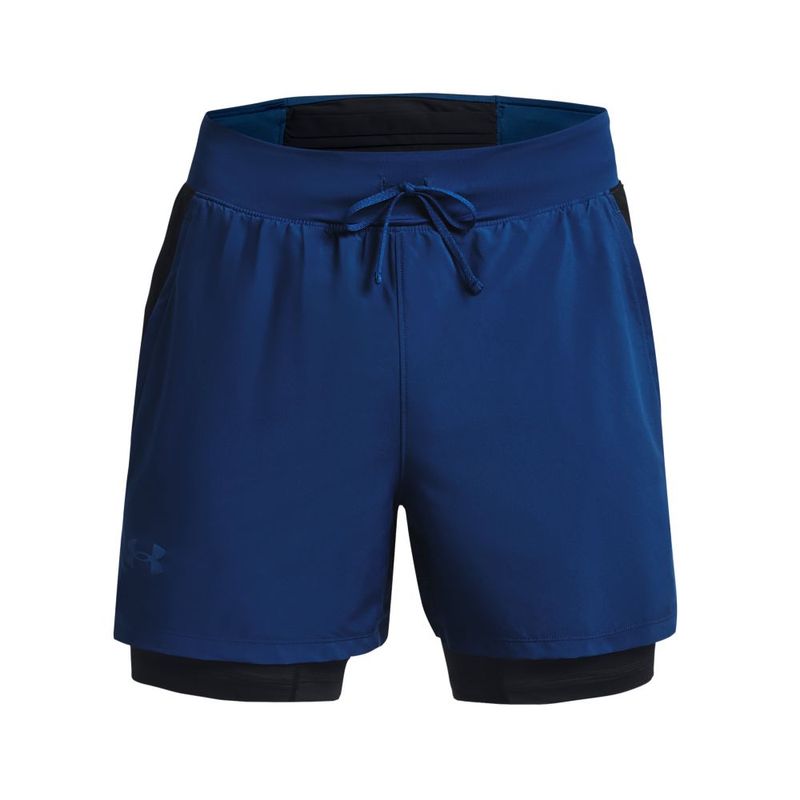 Pantaloneta-under-armour-para-hombre-Launch-Elite-2In1-5-Short-para-correr-color-azul.-Frente-Sin-Modelo