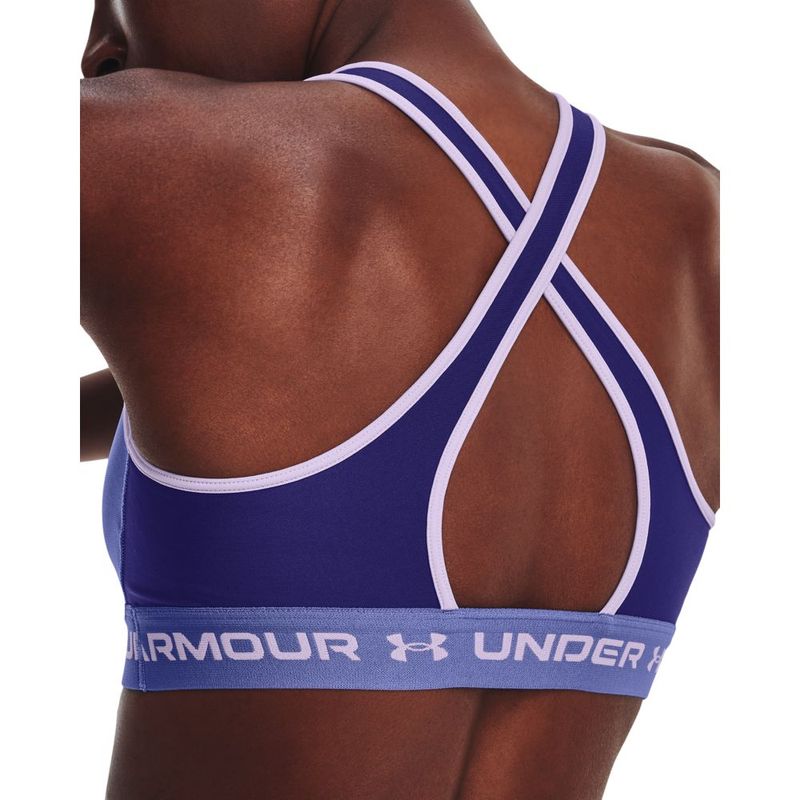 Top-under-armour-para-mujer-Crossback-Mid-Bra-para-entrenamiento-color-azul.-Detalle-2