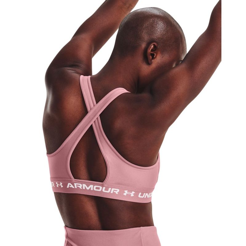 Top-under-armour-para-mujer-Crossback-Mid-Bra-para-entrenamiento-color-rosado.-Reverso-Sobre-Modelo