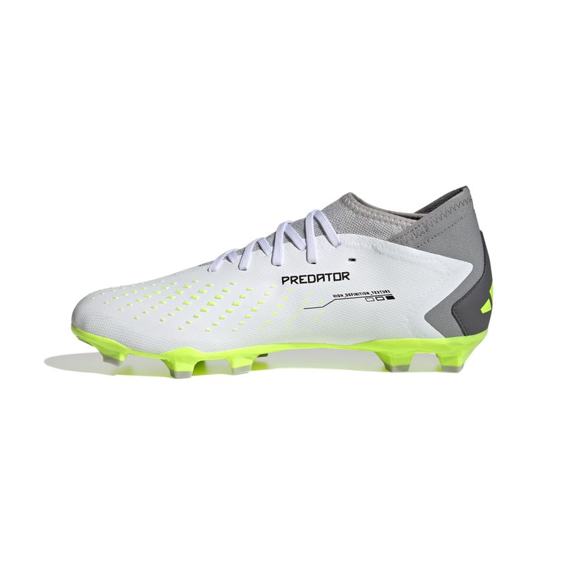 Guayos-adidas-para-hombre-Predator-Accuracy.3-para-futbol-color-verde.-Lateral-Interna-Izquierda