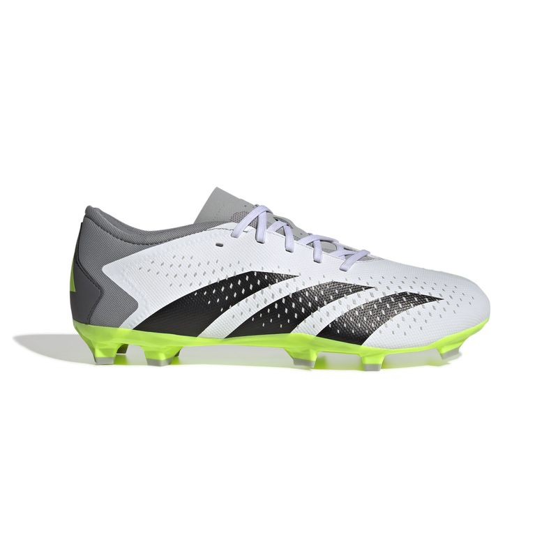 Guayos-adidas-para-hombre-Predator-Accuracy.3-para-futbol-color-blanco.-Lateral-Externa-Derecha