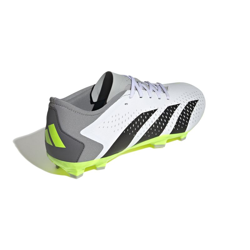 Guayos-adidas-para-hombre-Predator-Accuracy.3-para-futbol-color-blanco.-Talon