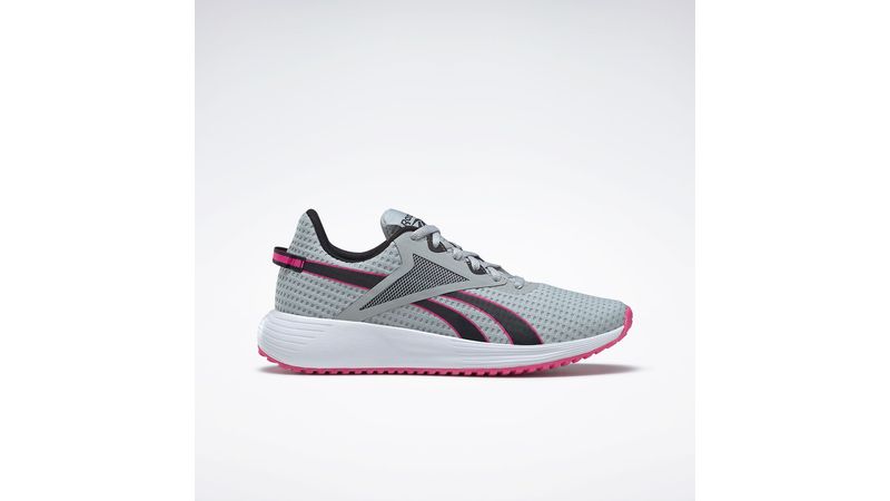 Tenis reebok discount gris con rosa