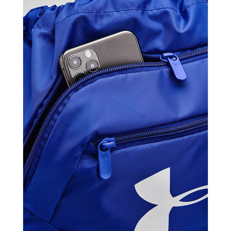 Gym-Sack-under-armour-para-hombre-Undeniable-Sackpack-para-entrenamiento-color-azul.-Bolsillo-Frontal