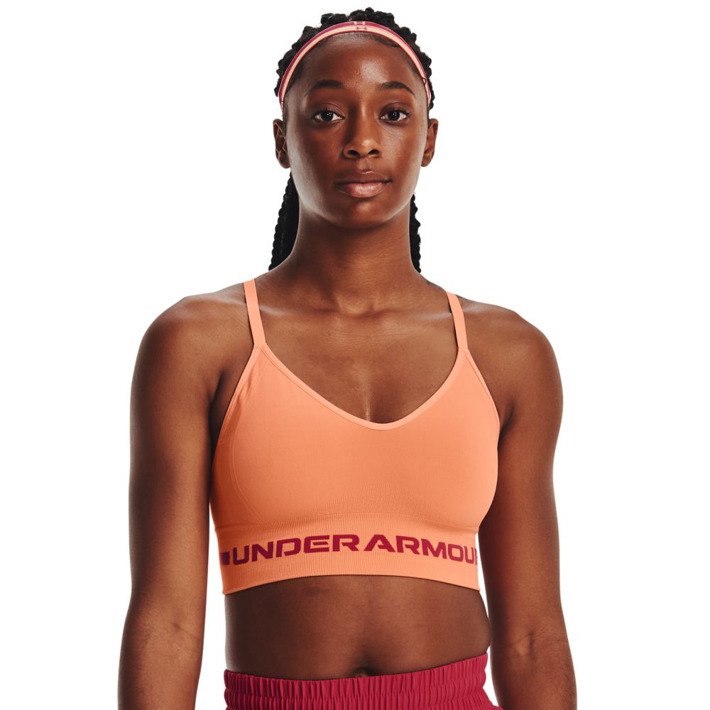 Under Armour Women's Us Seamless Low Long Sports Bra 1357719-667