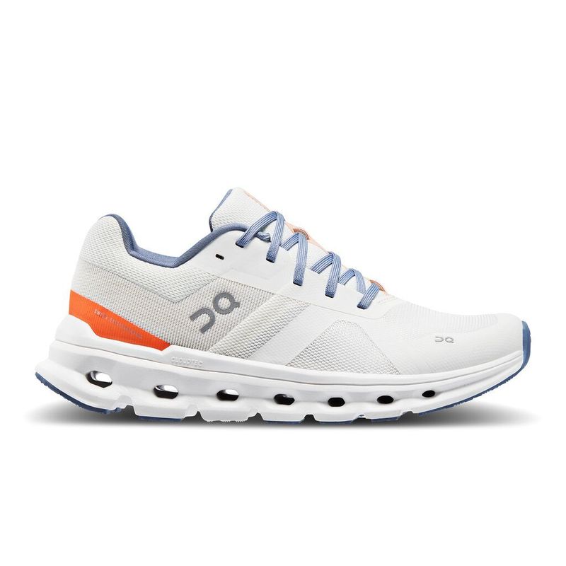 Tenis-on-para-mujer-Cloudrunner-para-correr-color-blanco.-Lateral-Externa-Derecha