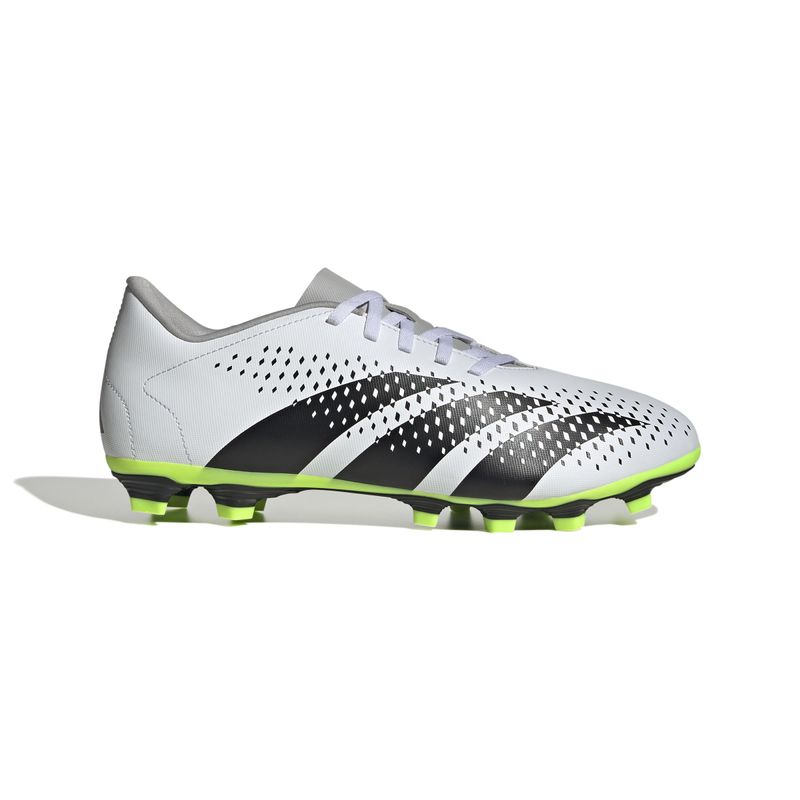 Guayos-adidas-para-hombre-Predator-Accuracy.4-para-futbol-color-blanco.-Lateral-Externa-Derecha