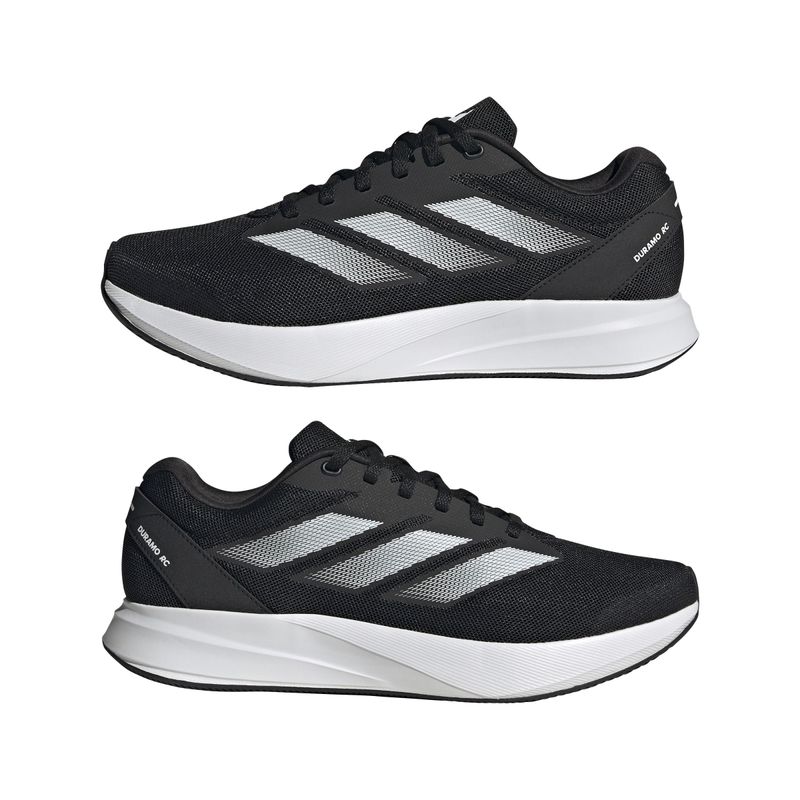 Tenis-adidas-para-hombre-Duramo-Rc-U-para-correr-color-negro.-Par-Laterales