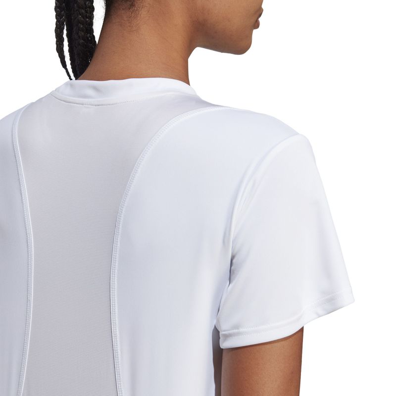 Camiseta-Manga-Corta-adidas-para-mujer-Run-It-Tee-para-correr-color-blanco.-Detalle-2