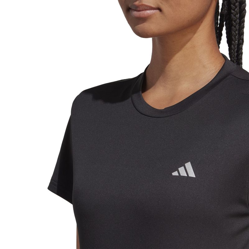 Camiseta-Manga-Corta-adidas-para-mujer-Run-It-Tee-para-correr-color-negro.-Detalle-3