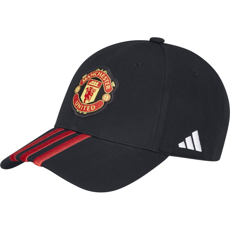 Gorra-adidas-para-hombre-Mufc-Bb-Cap-H-para-futbol-color-negro.-Frente-Sin-Modelo