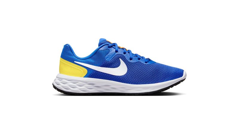Tenis nike azul con amarillo new arrivals