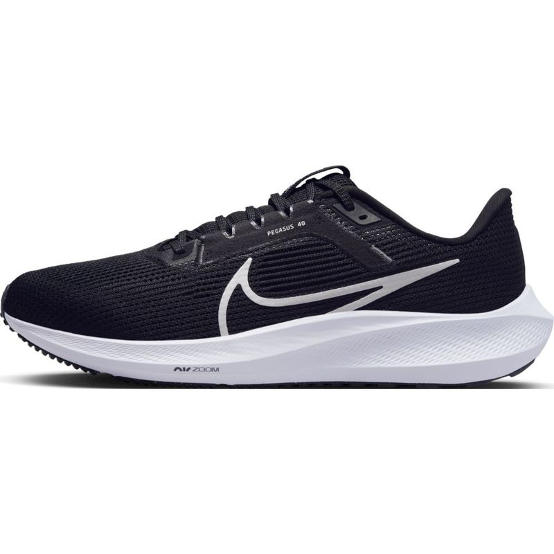 Tenis-nike-para-hombre-Nike-Air-Zoom-Pegasus-40-para-correr-color-negro.-Lateral-Externa-Izquierda