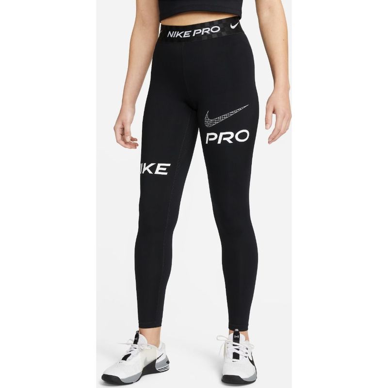 Nike W Np Df Mr Grx Tght licra negro de mujer para entrenamiento