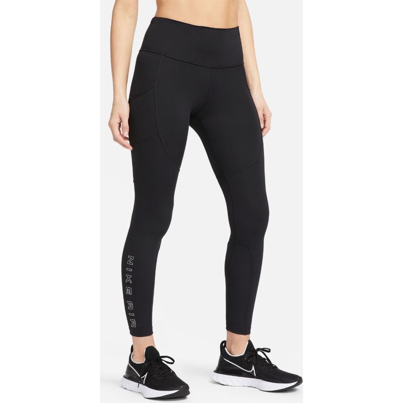 Licra-nike-para-mujer-W-Nk-Df-Air-Mr-7-8-Tght-para-correr-color-negro.-Frente-Sobre-Modelo