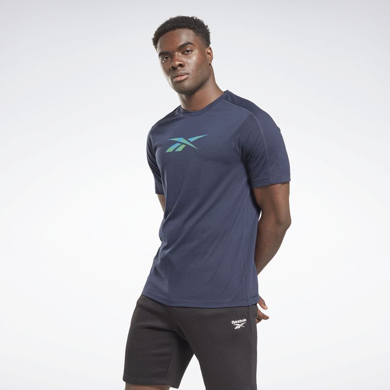 Camisetas reebok cheap hombre azul