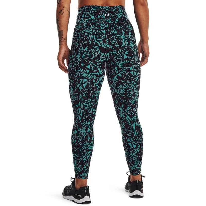 Licra-under-armour-para-mujer-Meridian-Print-Ankle-Leg-para-entrenamiento-color-verde.-Reverso-Sobre-Modelo