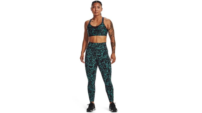 UA Idian Print Ankle Leg Licra verde de mujer para entrenamiento Referencia  : 1369006-006 - prochampions