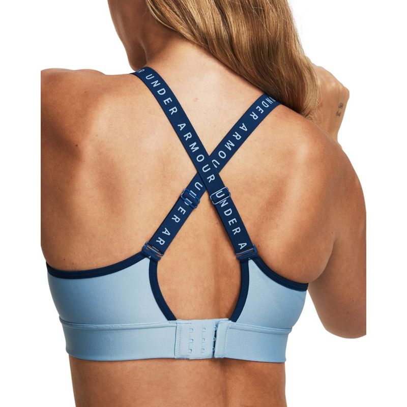 Top-under-armour-para-mujer-Ua-Infinity-Mid-Covered-para-entrenamiento-color-azul.-Detalle-2