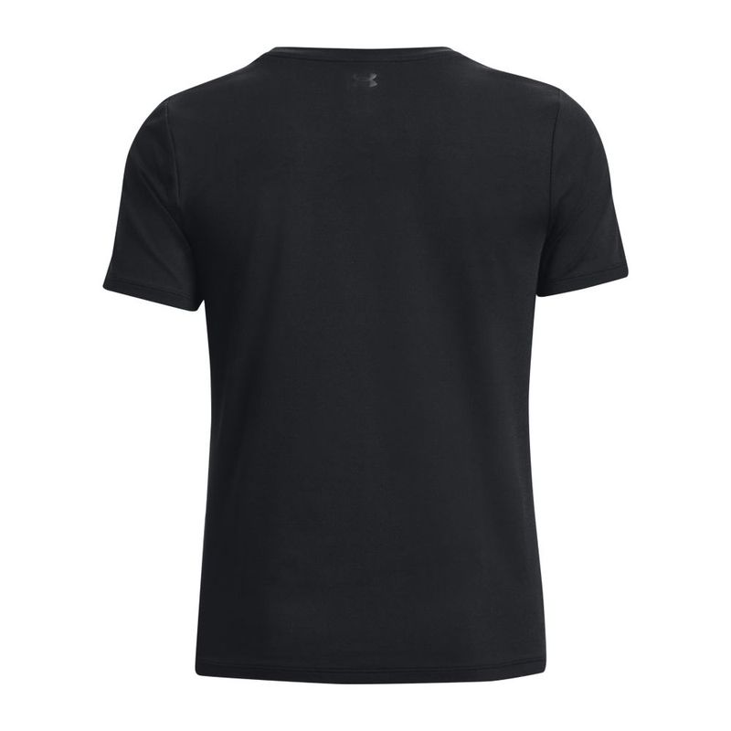 Camiseta-Manga-Corta-under-armour-para-mujer-Meridian-Ss-para-entrenamiento-color-negro.-Reverso-Sin-Modelo