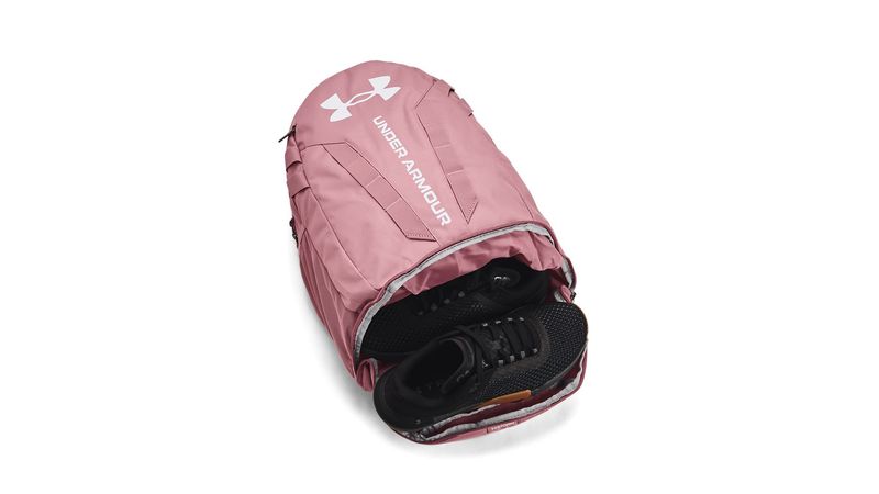 MOCHILA UNDER ARMOUR HUSTLE 5.0 ROSA